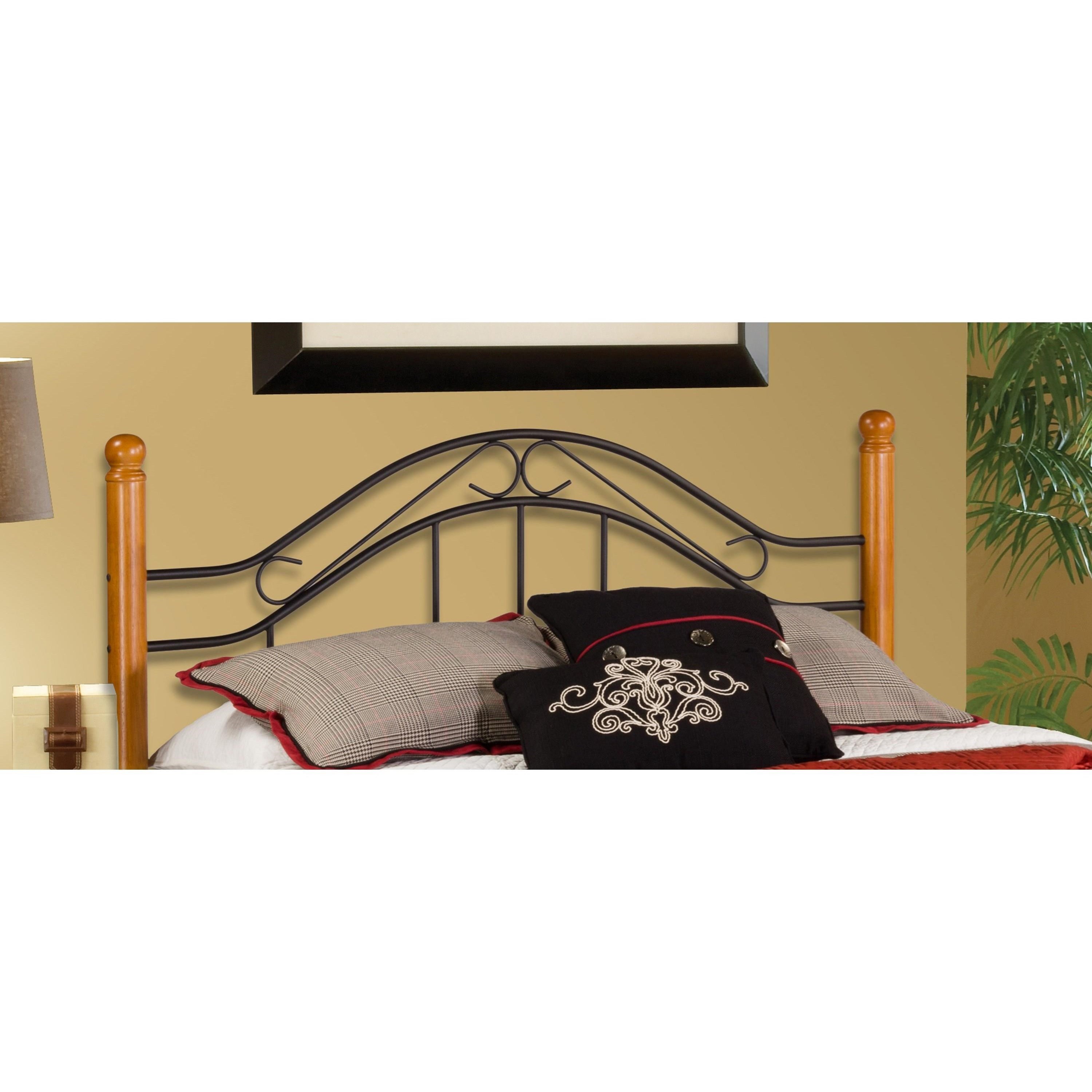Hillsdale Wood Beds 164HTWR Twin Headboard with Frame Mueller Furniture Bed Headboards